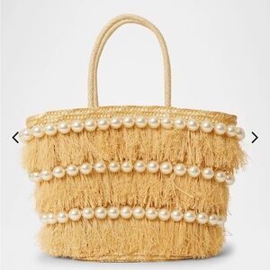 BTB Los Angeles Oliva Pearly Stud Tote Bag